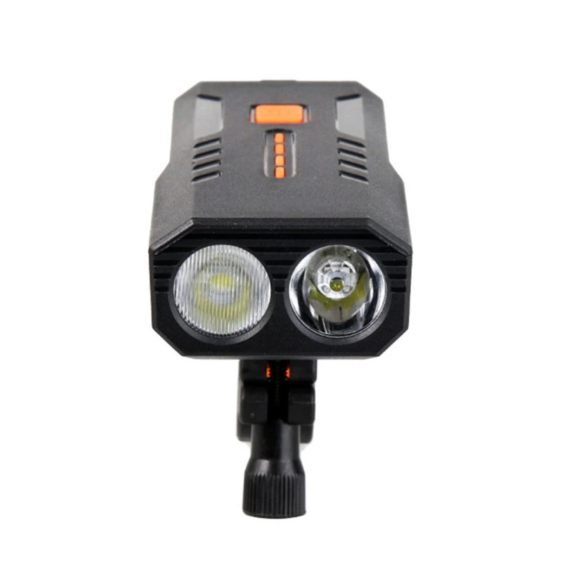 

Bicycle Headlight Powerful Torch Horn Lights Night Riding Bike Rechargeable T3LD