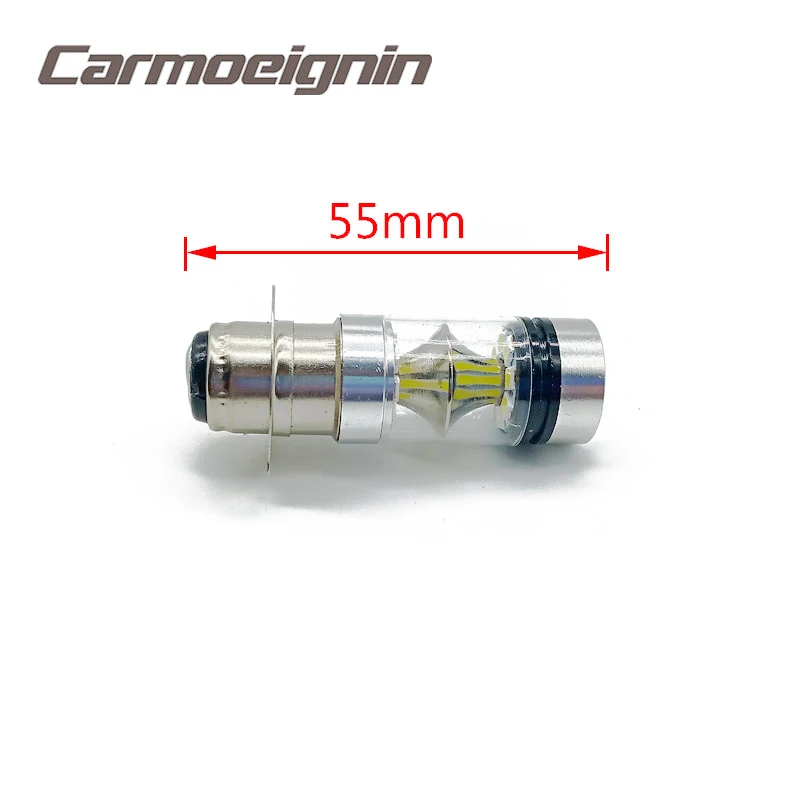 2 шт. H6 100 Вт светодиодный фары лампы для Yamaha ATV YFM 125 250 350 400 450 600 660 700 большой медведь Росомаха гризли Раптор