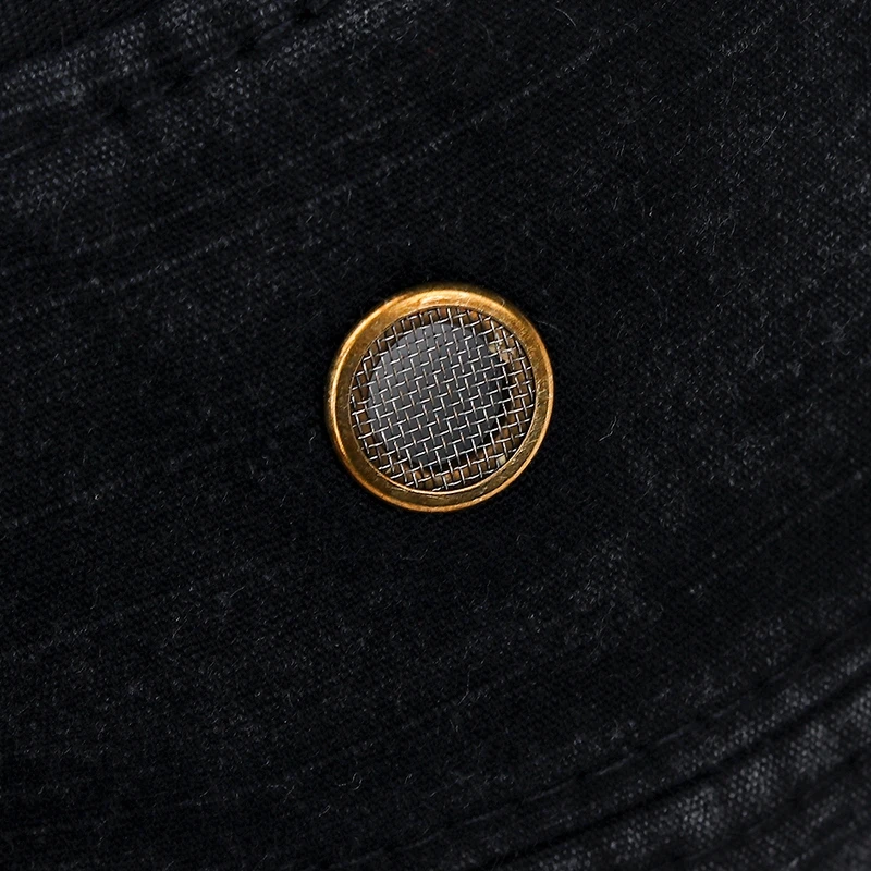 Мужская Уличная хлопковая шапка с плоской подошвой 01 Высококачественная