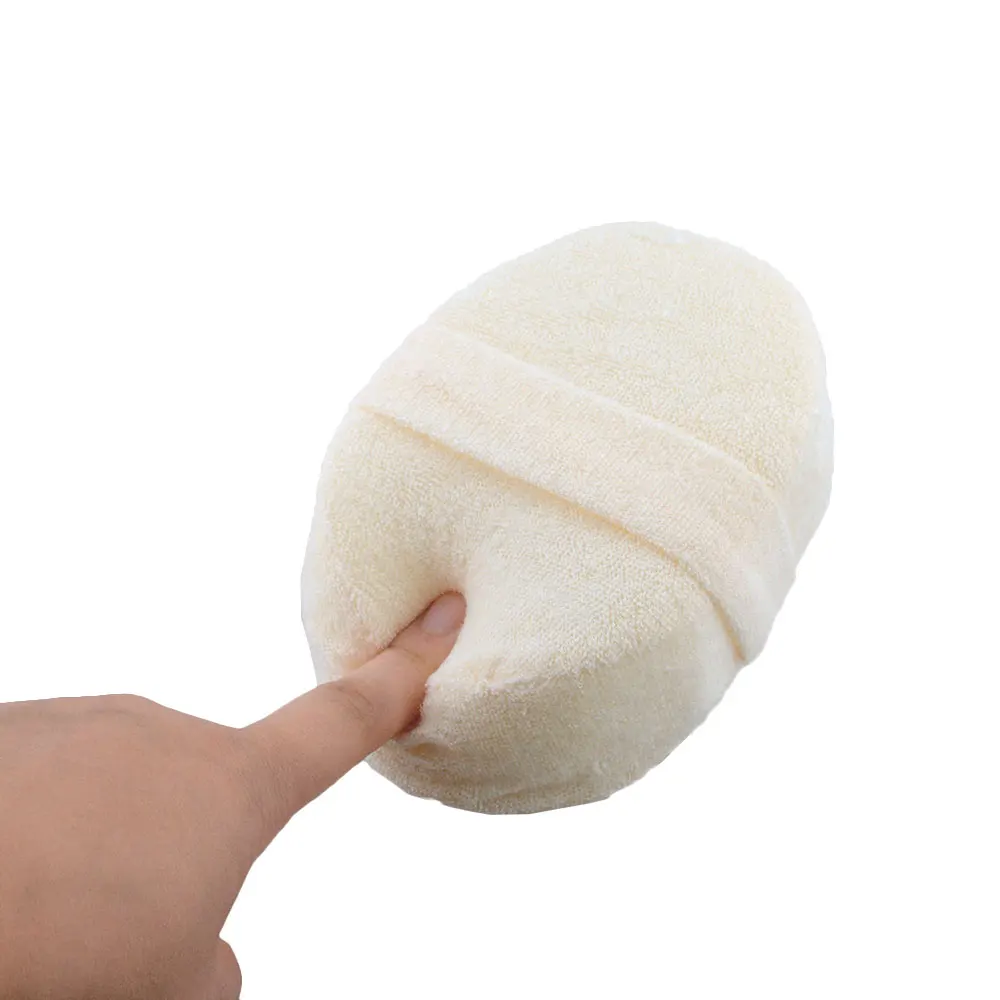 

1pcs Natural loofah sponge bath ball bath gel body health massage brush