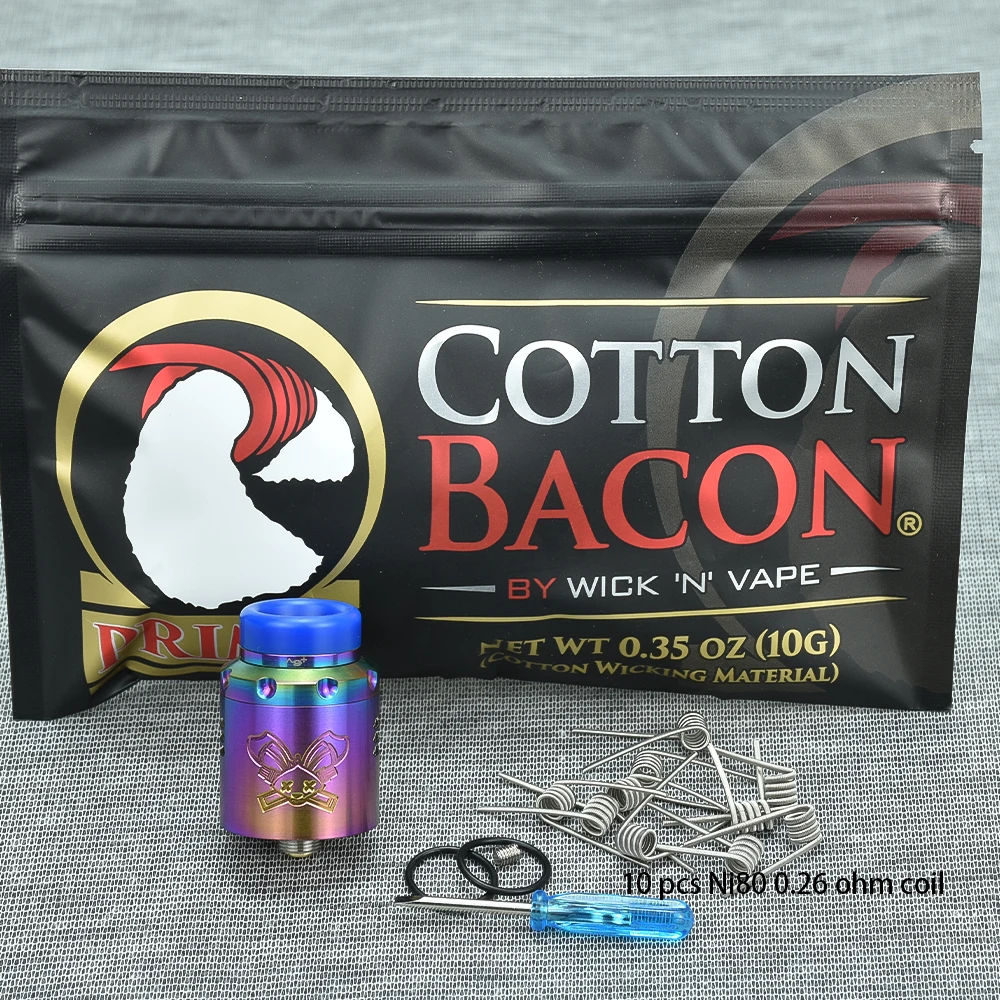 Резервуар для вейпа Dead Rabbit 3 RDA 316 SS впускной воздушный поток регулируемый