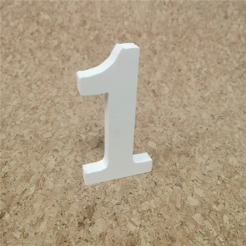 Custom Happy Birthday Hight 30cm wooden Wood White Letters for Baby Shower Large Party Supplies Decorations | Дом и сад