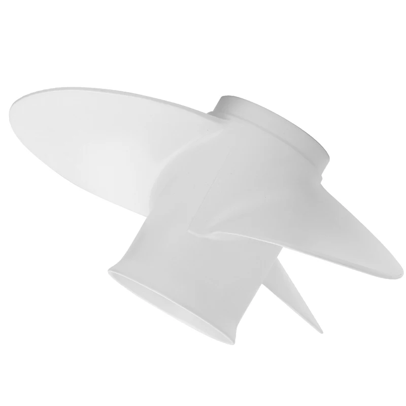 

11 3/8X12 90mm White 3 Blades Boat Outboard Propeller For Yamaha 40 48 50 55 60HP Aluminum 13 Spline Tooths Diameter