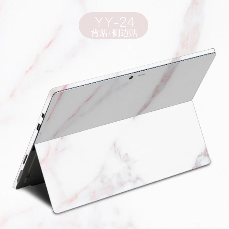 Мраморная наклейка для ноутбука для microsoft Surface Pro 4 5 6 Go 13,5 виниловая наклейка задняя крышка наклейка для ноутбука s для поверхности