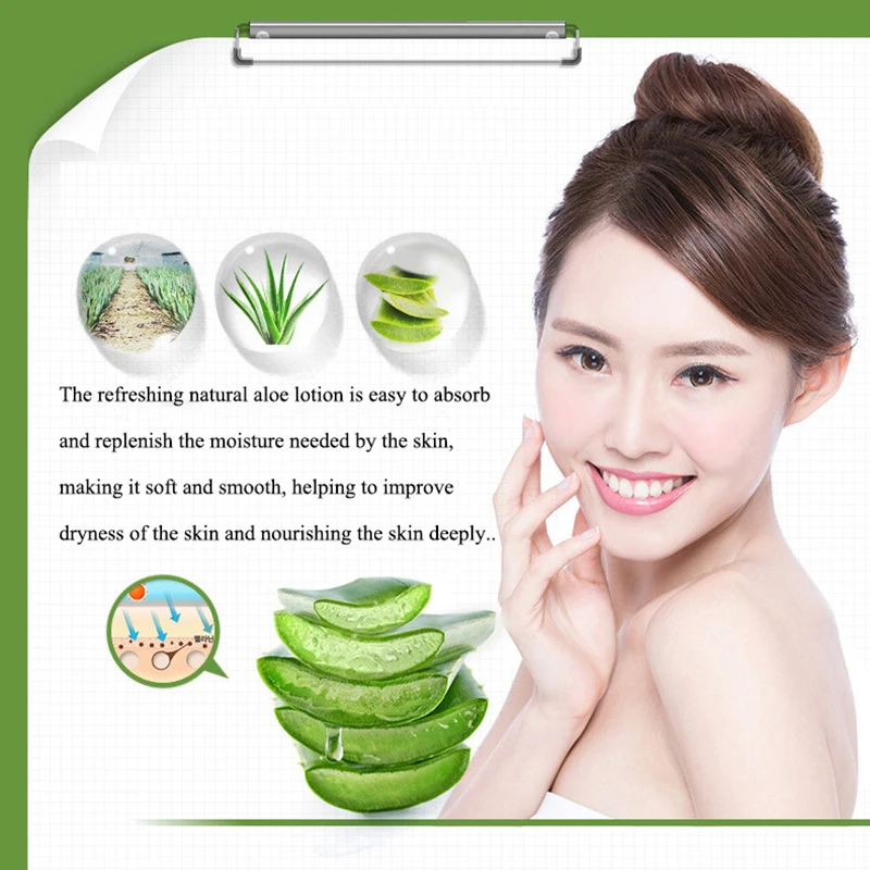 92% натуральный увлажняющий крем для лица с алоэ вера поддерживающий питательный