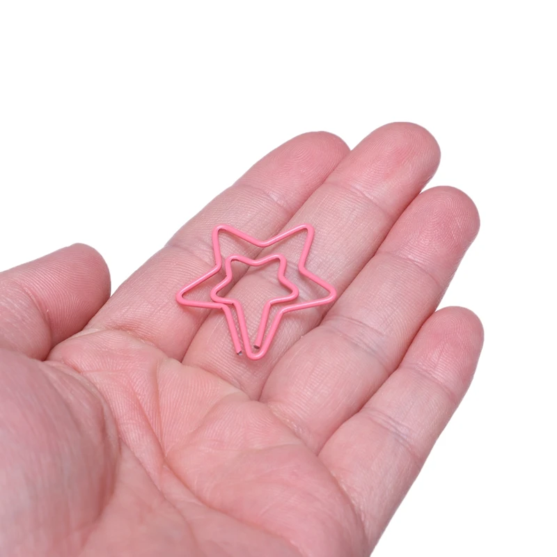 

Paperclips 24 pieces in PVC case star