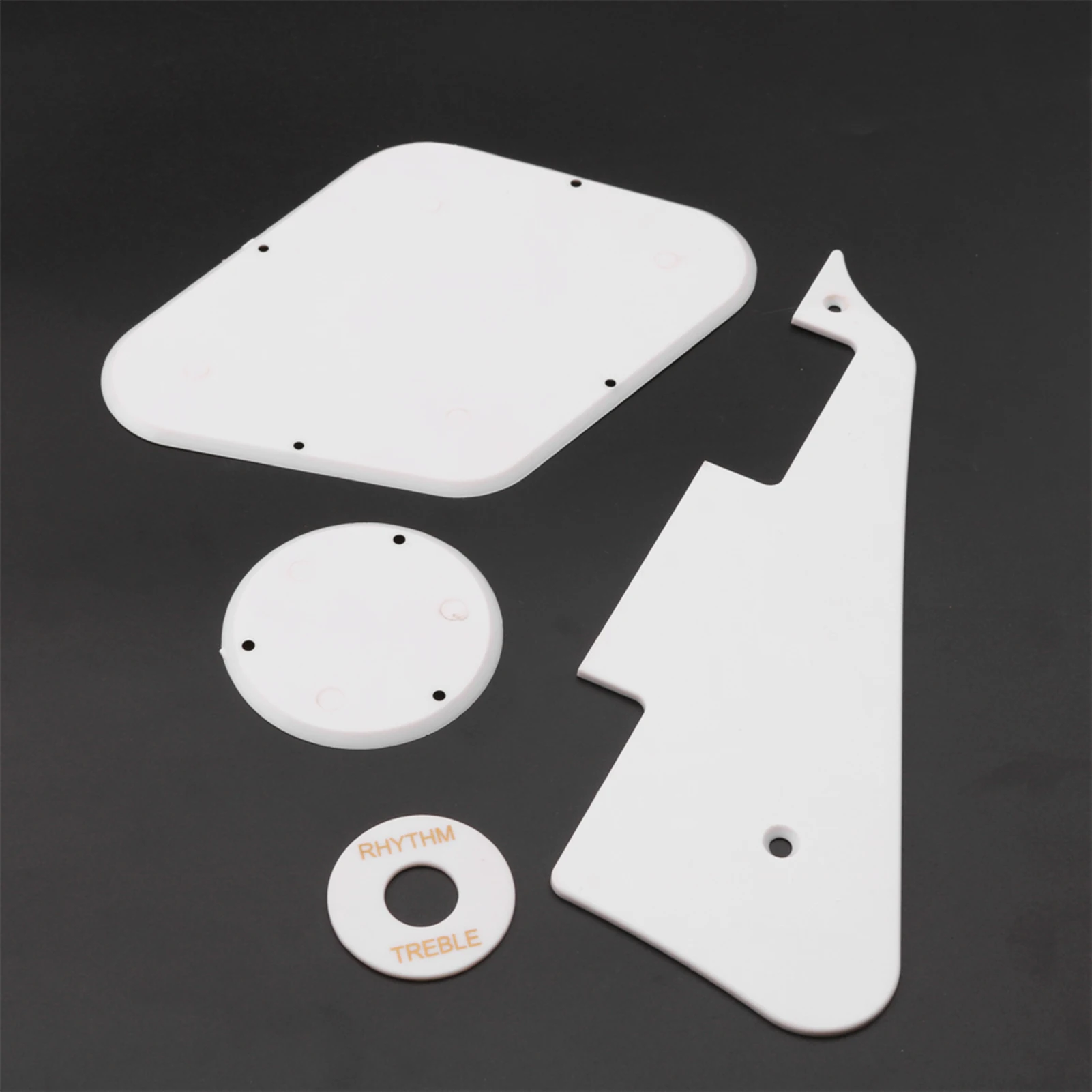 

Набор защитных накладок для электрогитары, 4 шт., совместимых с LP, пластиковые передние и задние накладки для царапин для электрогитар