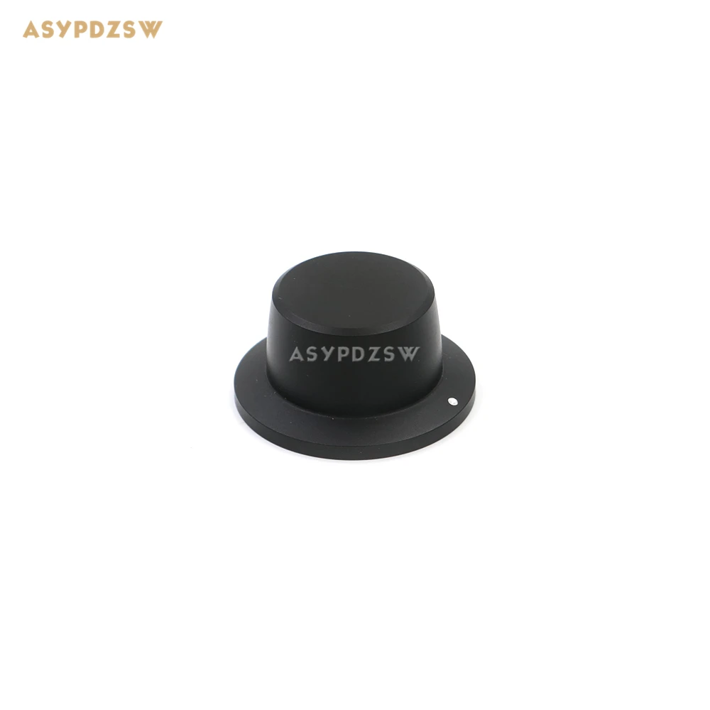 

1 PCS Hat shape matte black 44*22 Full aluminum amplifier solid Volume potentiometer knob