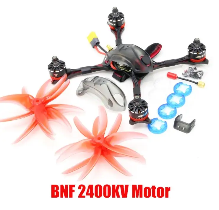 BNF 2400KV Emax Hawk Pro PNP BNF FPV Дрон комплект 1700kv/2400kv мотор мини Magnum контроллер HDR Fpv камера для RC Самолет с антенной подарок - Цвет: BNF 2400KV
