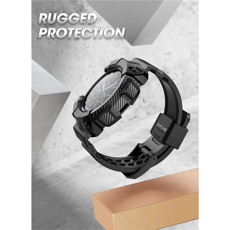 Чехол SUPCASE UB Pro для Samsung Galaxy Watch 3 45 мм (2020) Прочный защитный чехол с ремешками