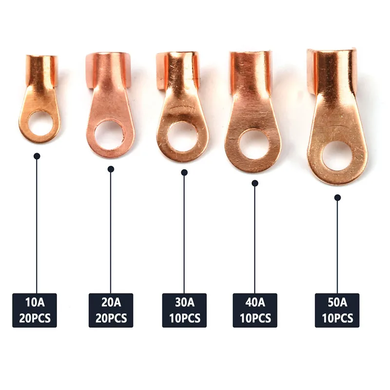 70 шт. медные кабельные зажимы для автомобильных аккумуляторов | Обустройство