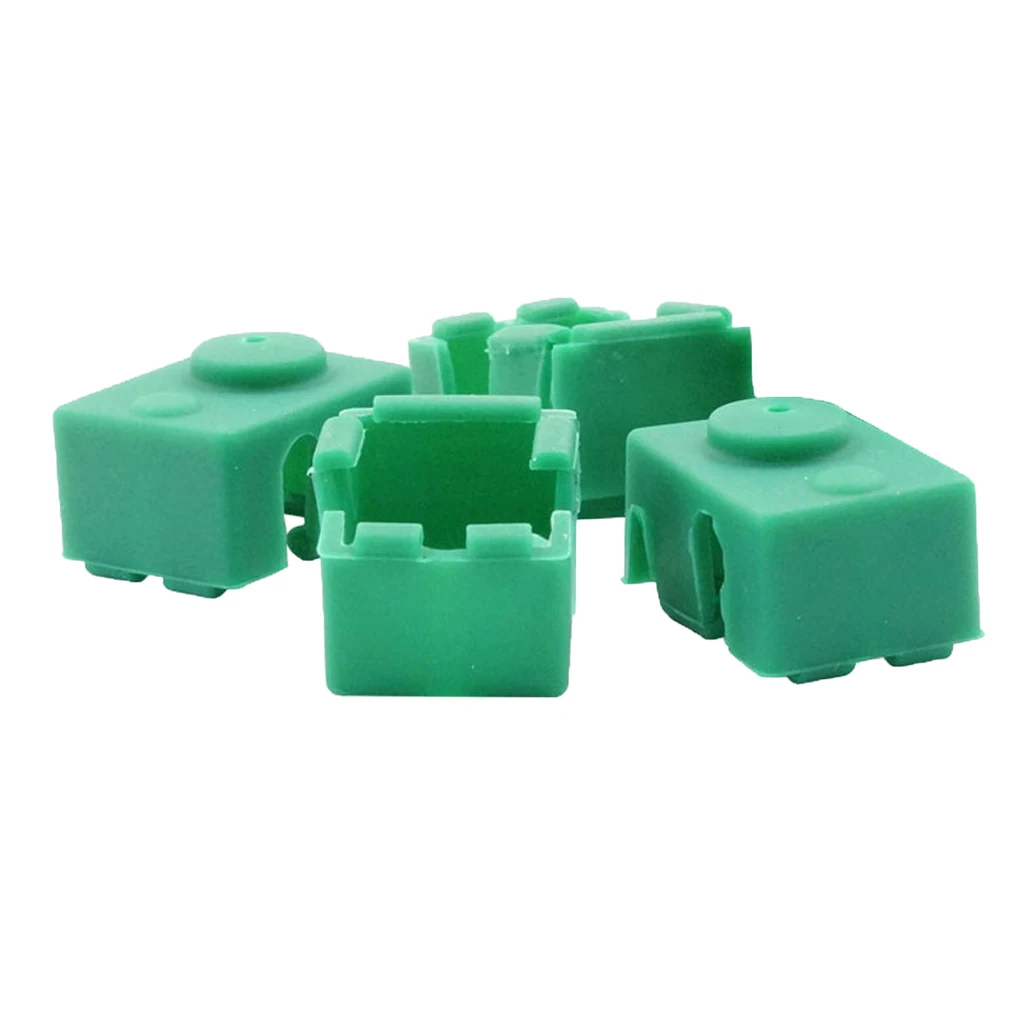 4PCS Silicone Sock Cover Shell For V6 PT100 Aluminum Block 3D Printer | Компьютеры и офис