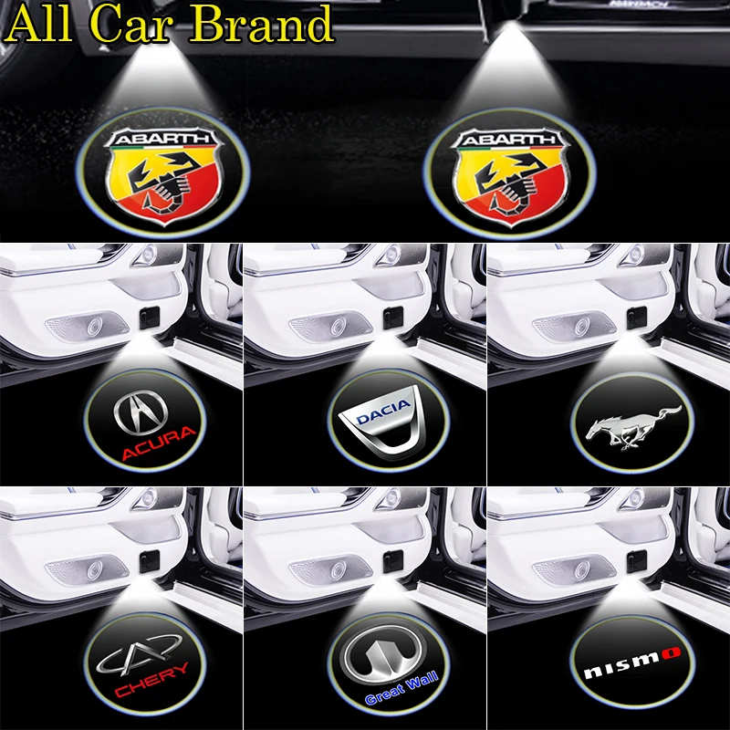 

2pcs Car Door Welcome Lights Car LED Lights Lamps for SEAT Leon Logo MK3 Ibiza 5F 6L 6J Altea EXEO Toledo 3 Cordoba Alhambra