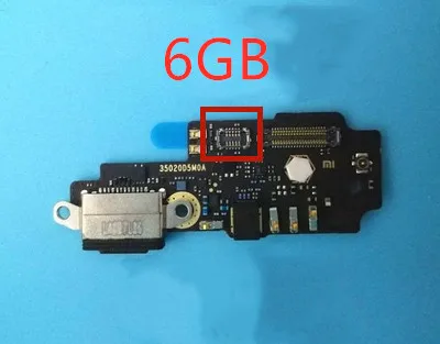 6G Standard OEM зарядный порт печатной платы Lightning Быстрая зарядка для Xiaomi Mi Mix 2 - Цвет: 6G Standard