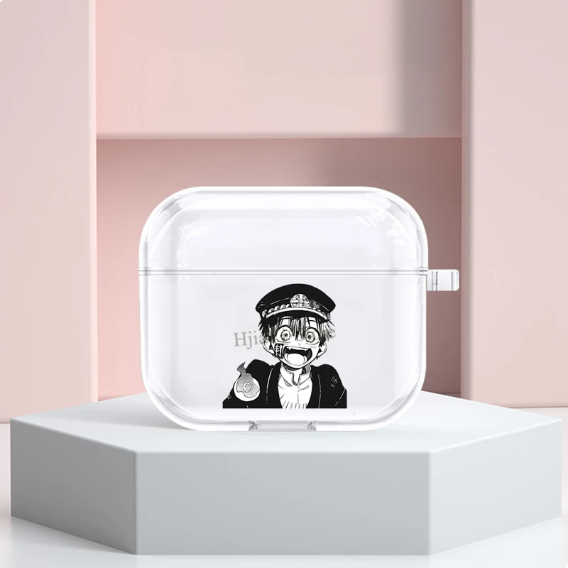 

Чехол с забавным аниме Jibaku Shounen Hanako kun для Apple Airpods 3 мягкий чехол для Airpods Pro Airpods 2 беспроводные наушники Funda