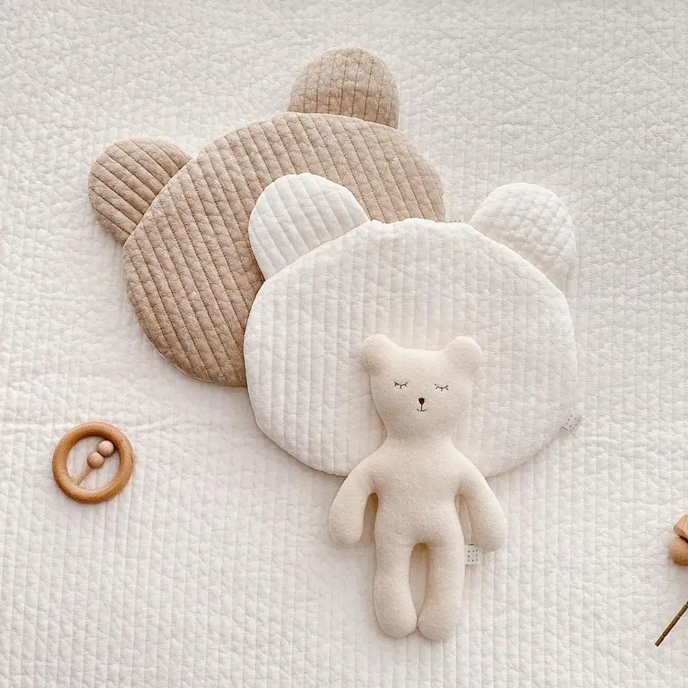 MYUDI одноцветная Подушка для новорожденных с милым медведем игрушка кролик