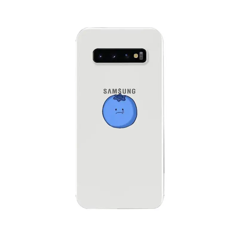 Бабетта фрукты с голубикой эффектом чехол для телефона Samsung Galaxy s5 S6 S7 edge plus S8 S9 S10 S20