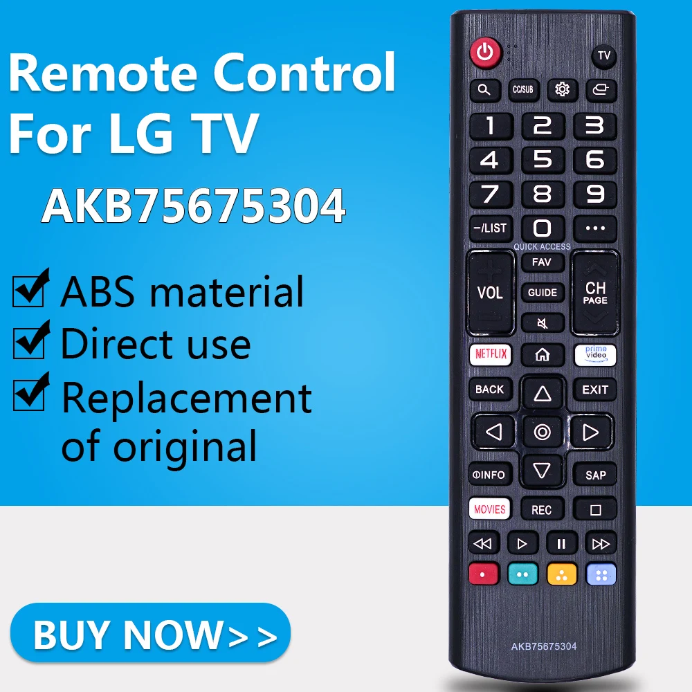 Пульт дистанционного управления для LG TV AKB75675304 | Электроника