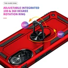 Новый стильный противоударный чехол для телефона Huawei Nova 8, роскошный магнитный автомобильный держатель, защитный чехол с кольцом-держателем для Huawei Nova 8i