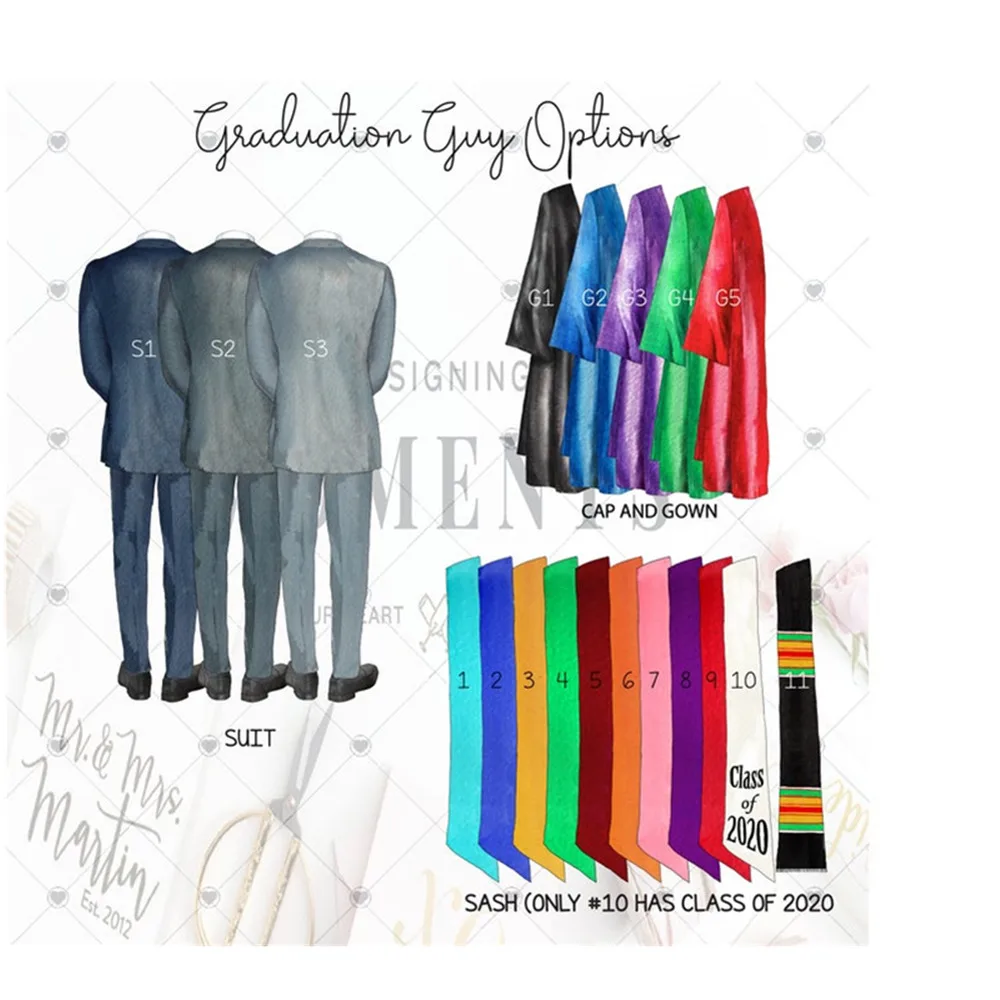 Персонализированная выпускная карта Keepsake для него поздравление выпускник