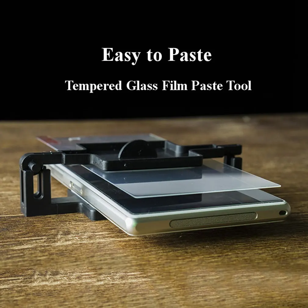 Tempered Screen Protector Tool Set for Samsung iPhone Film Pasting Installation Tools Under 6 Inch Phones Universal | Мобильные