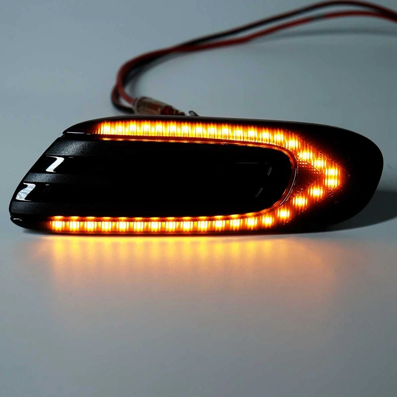 2 светодиодных динамических боковых ретрансляторов световой индикатор маркер