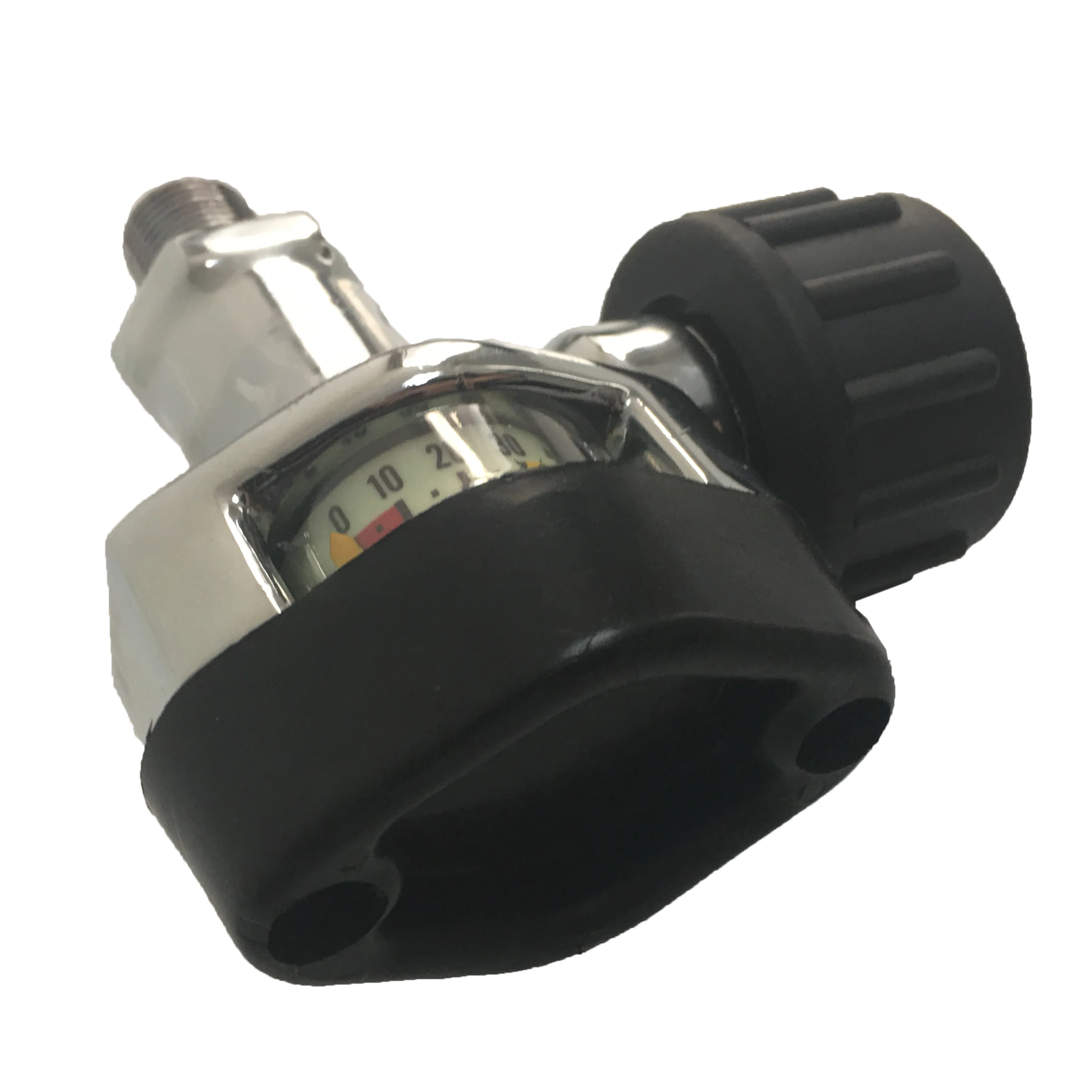 AC921 Воздушный бак Pcp клапан M18 * 1 5 30 мпа 4500psi с манометром высокого давления для