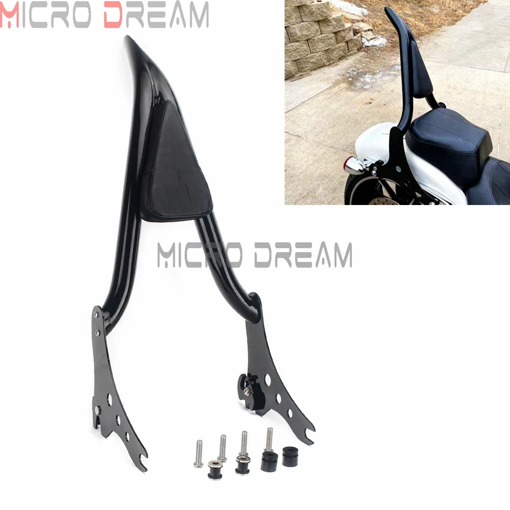 

Detachable Rear Passenger Sissybar Backrest 22" Tall Sissy Bar for Harley Softail Sport Glide FLSB FXLR 18-21 Low Rider S FXLRS