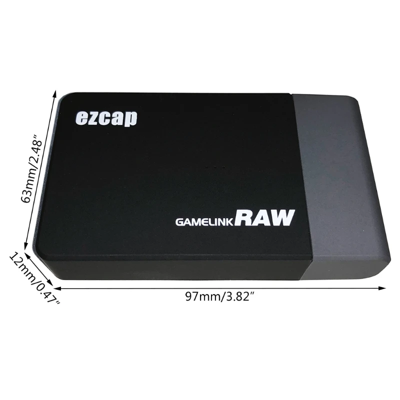 

H7JA USB Port Capture Card with Micro Phone Input High Speed Interface Gamepad Party Real-time Streaming Record 1080P