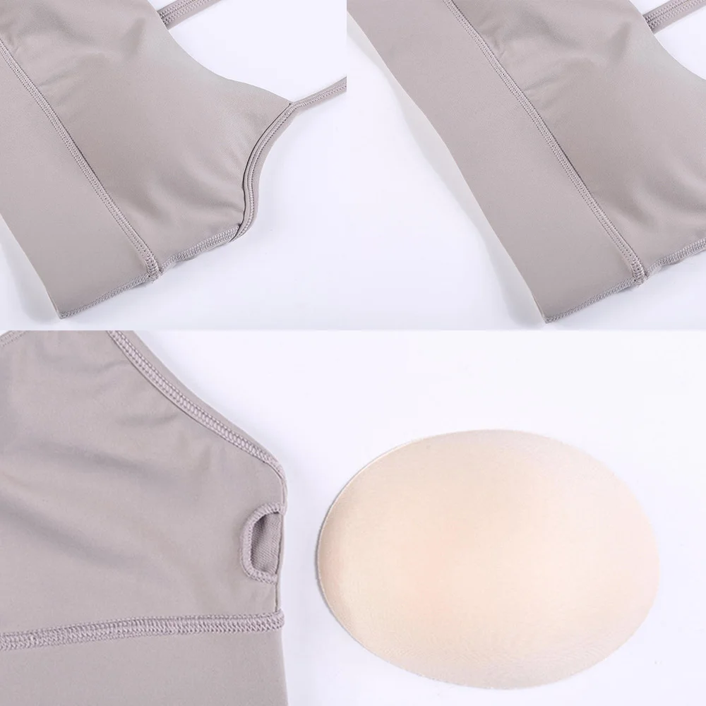 

Y-Type Sport Bra Plus Size XL XXL Fitness Crop Tops Workout Women Bra Back Gathering Yoga Sports Bra for Woman