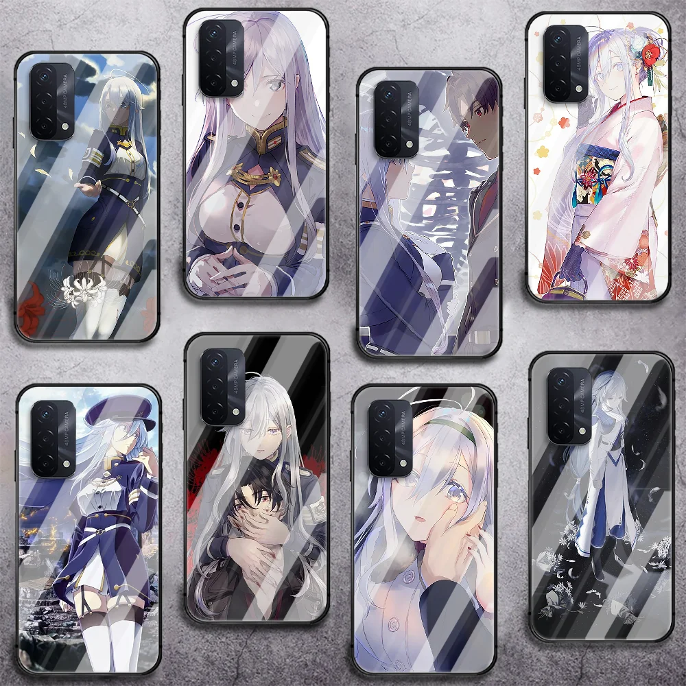 

Anime 86 Eighty Six Phone Tempered Glass Case Cover For oppo realme find reno a c x3 gt 53 5 6 7 11 Pro 5g Cover Trend Etui Soft