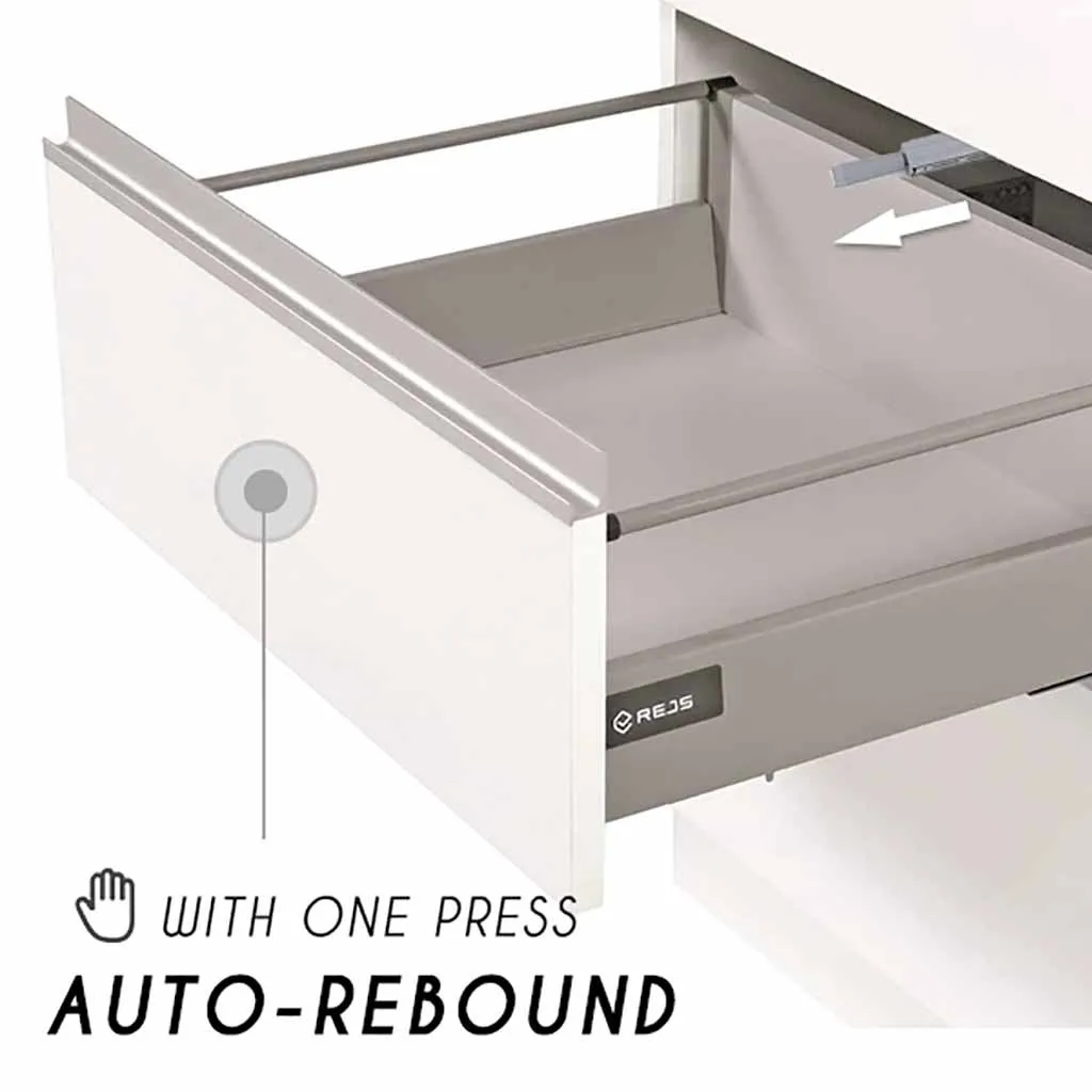 Алюминиевый сплав Открытый шкафчик ловит дверную пробку нажмите чтобы открыть