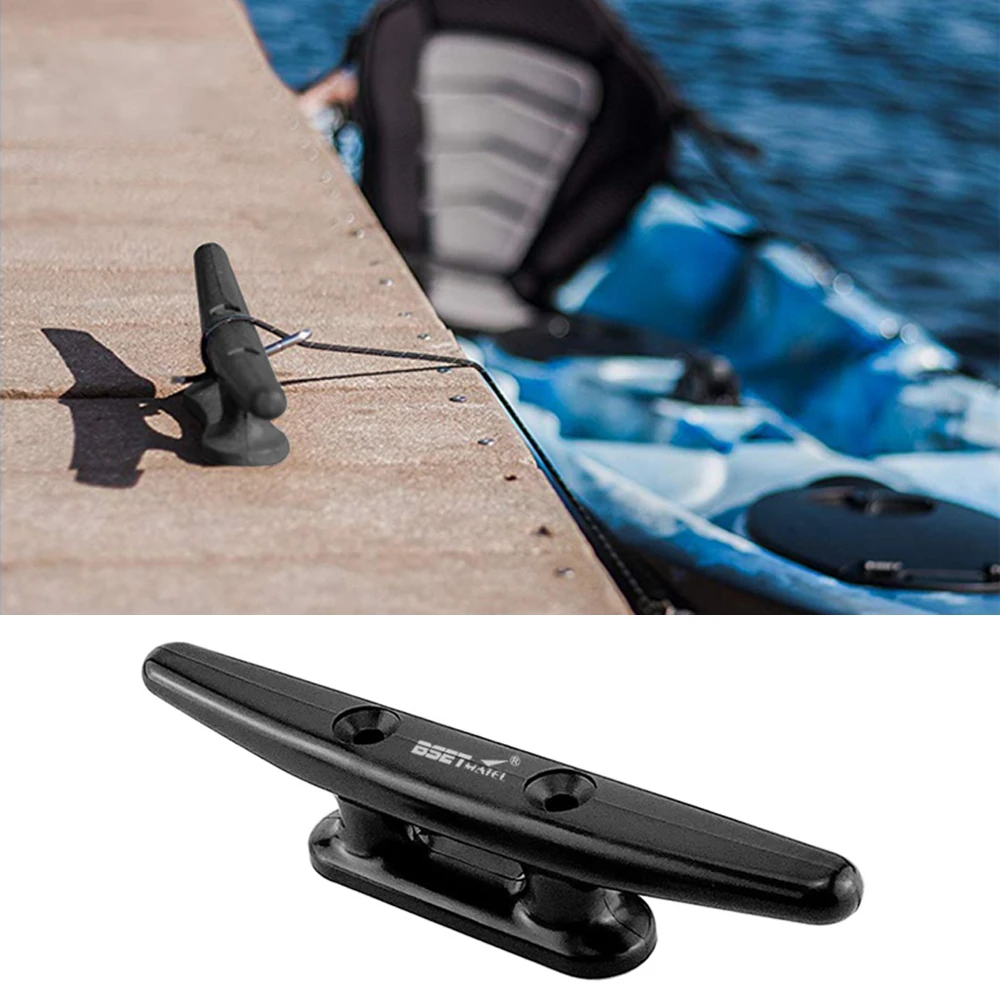 

100/128/152/200 мм нейлоновая пластиковая низкая плоская скоба открытая основа Скоба Морская Лодка Яхта палуба веревка Связывание лодка оборудов...