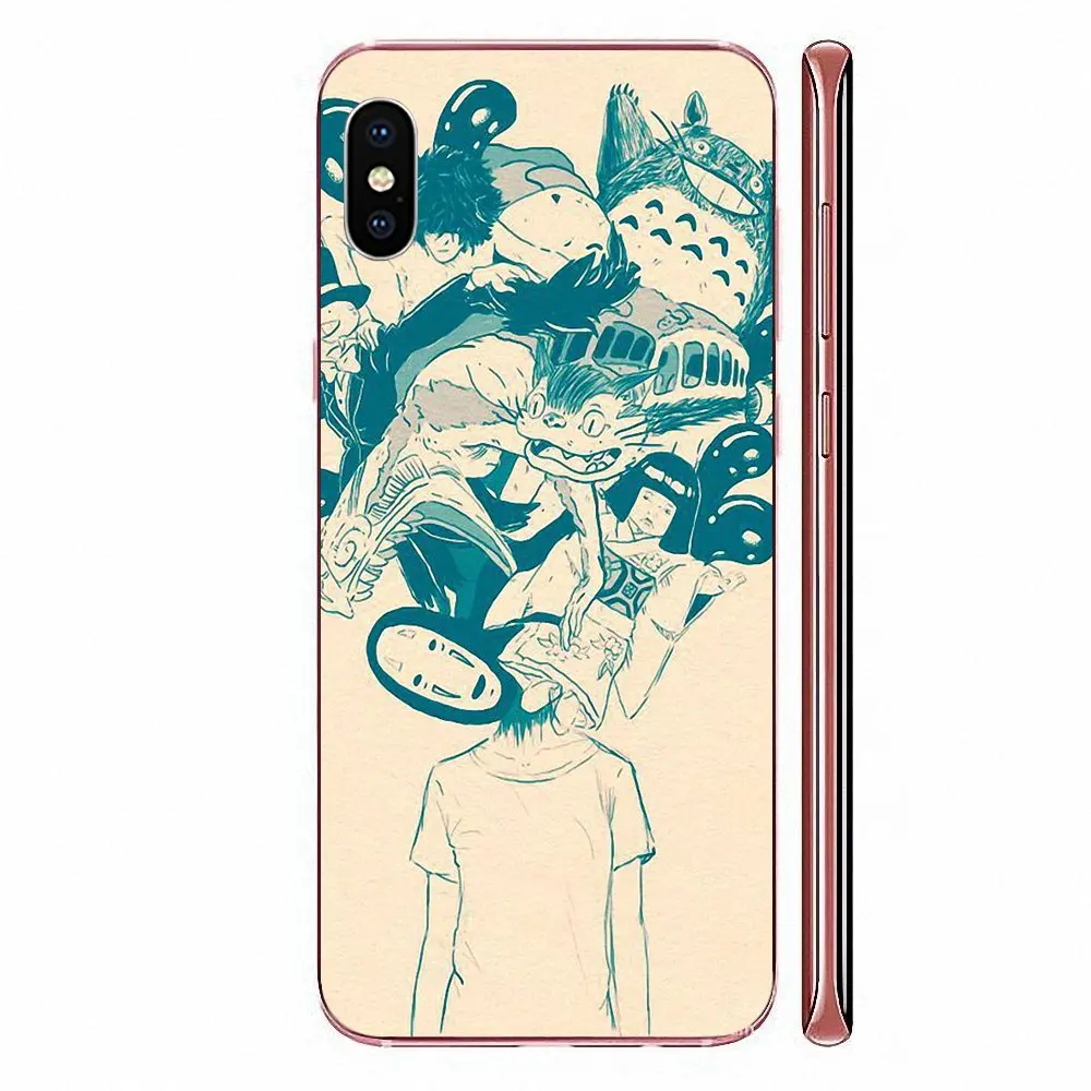 Мягкие чехлы из ТПУ Totoro Studio Ghibli для Xiaomi Redmi Note 8 8A 8t 10 K30 5G Pro Motorola G G2 G3 G4 G5 G6 G7 Plus |