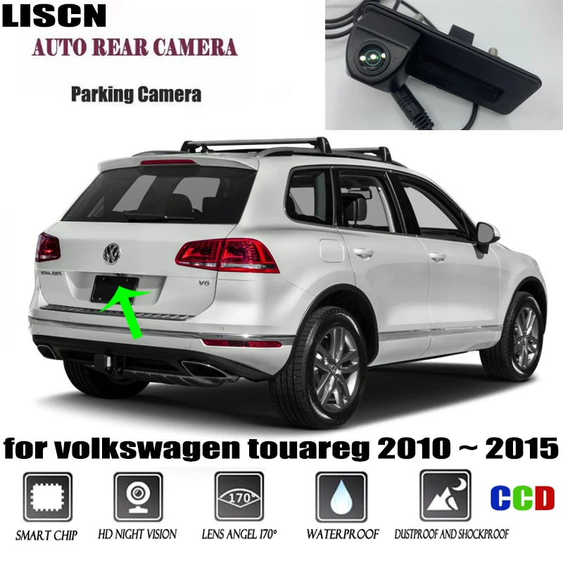 Камера заднего вида для volkswagen touareg 2010 2011 2012 2013 2014 2015 ручка багажника автомобиля