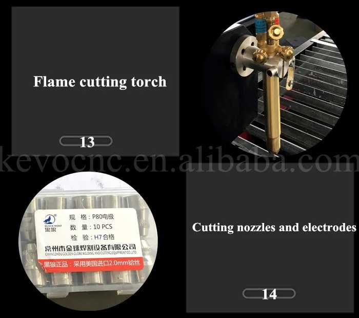 Cnc 1530 plasma cutter 160A 200A 45A 65A 85A 105A 125A Metal Iron Table plasma cutting machine