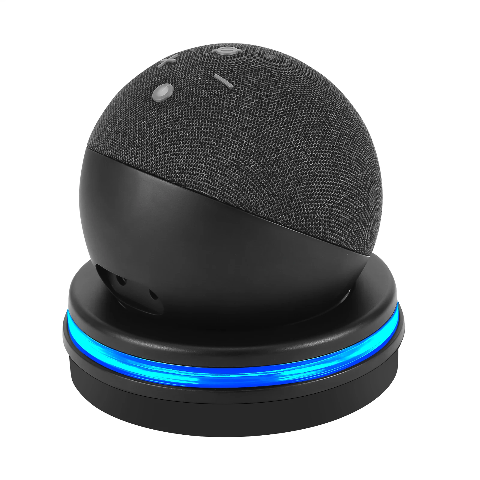 

Desk Holder Table Round Support Stand Compatible with Echo Dot 4th Generation used in kitchen bar bedside study living room