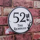 Индивидуальный номер дома 200x200 мм, номер квартиры, индивидуальный акриловый номер двери, знак на дом, уличный адрес, эффект стекла