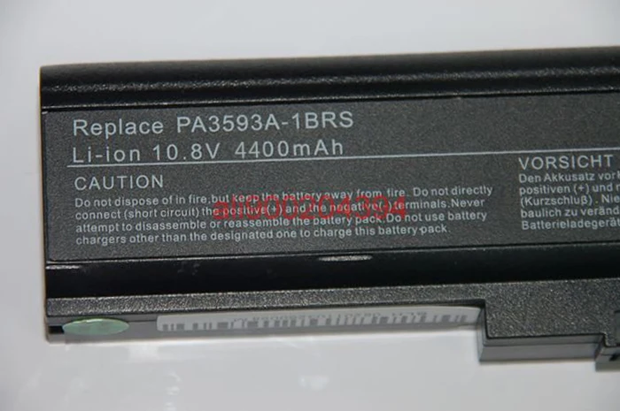 Аккумуляторная батарея JIGU для портативного компьютера Φ PA3593U 1BAS PABAS110 PABAS111 Toshiba
