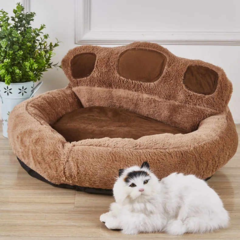 

Bear paw kennel four seasons universal pet kennel small and medium-sized dog Teddy pet mat four seasons removable and washable