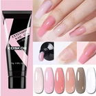 Прозрачный розовый акриловый гель для наращивания ногтей KOSKOE, 15 мл