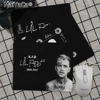 babaite top quality rap singer lil peep customized laptop gaming mouse pad top selling wholesale gaming pad mouse