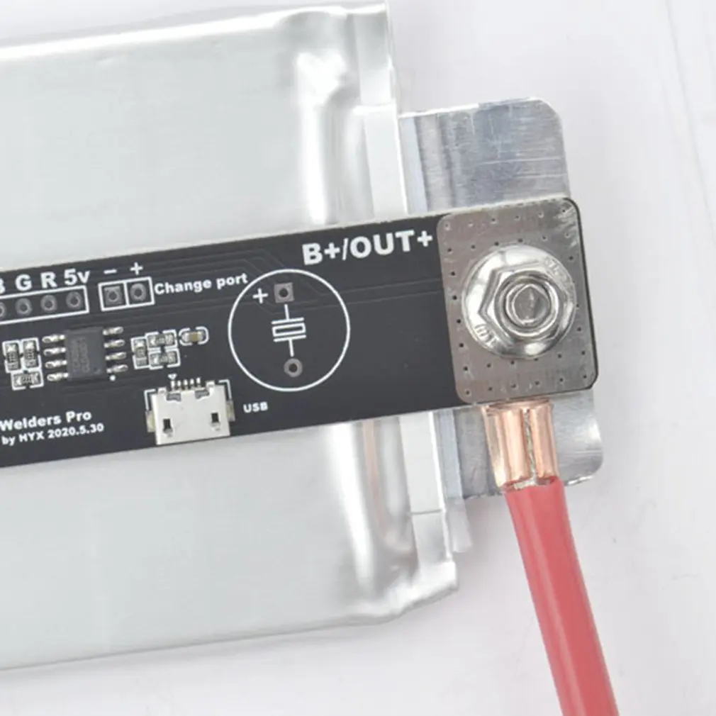 

3.7-4.2v Portable Mini Spot Welder Diy Nickel Bar Connector With Charging Control Module Mash Welder