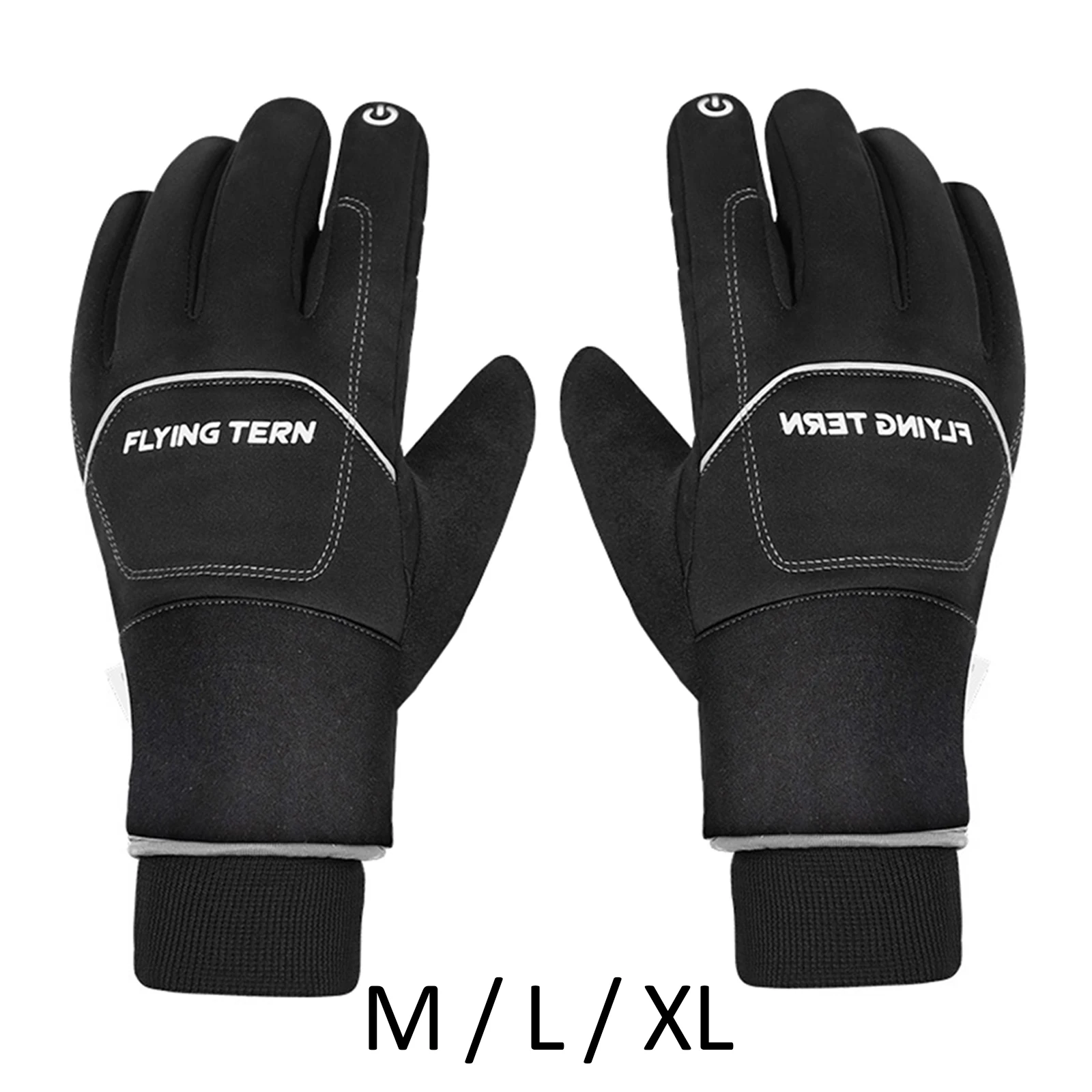 

Motorcycle Gloves Moto Gloves Winter Thermal Fleece Lined Winter Water Resistant Touch Screen Non-slip Motorbike Riding Gloves