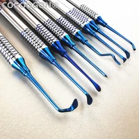 8pcs dental implant sinus lift lifting elevator instrument tool stainless steel double ends autoclavable