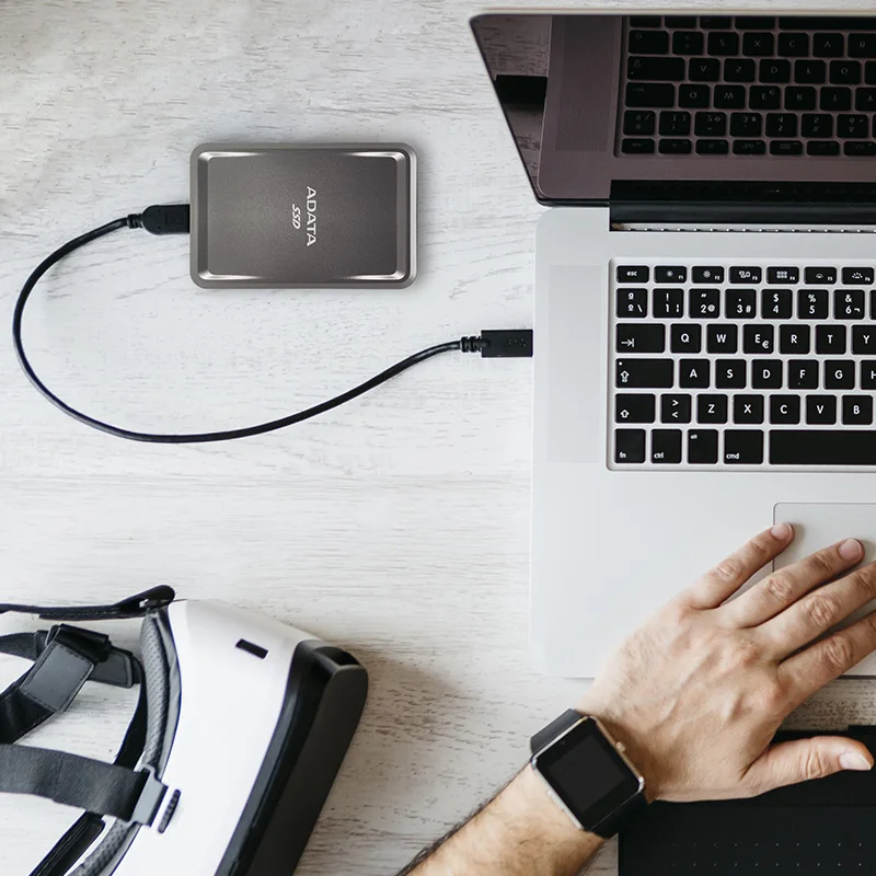 Внешний твердотельный Накопитель ADATA SSD USB 3 1 USB-C type-C SC685P ТБ 250 ГБ 500 Гб внешний