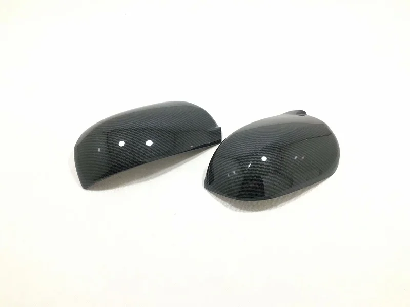ABS carbon fiber 2 Для Mitsubishi ASX аксессуары 2012- ABS углеродное волокно боковое зеркало накладка форма автомобиля 2 шт - Цвет: ABS carbon fiber 2