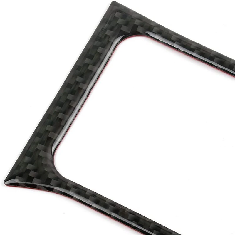 

Car Carbon Fiber Instrument Panel Air Conditioning Outlet Vent Cover Moulding Sticker Frame for Ford Mustang 2009-2013