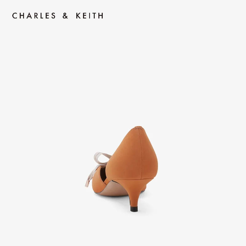 CHARLES＆KEITH Новинка на Весну 2020г. CK1 60280166 Женские Туфли лодочки На шнуровке Средняя