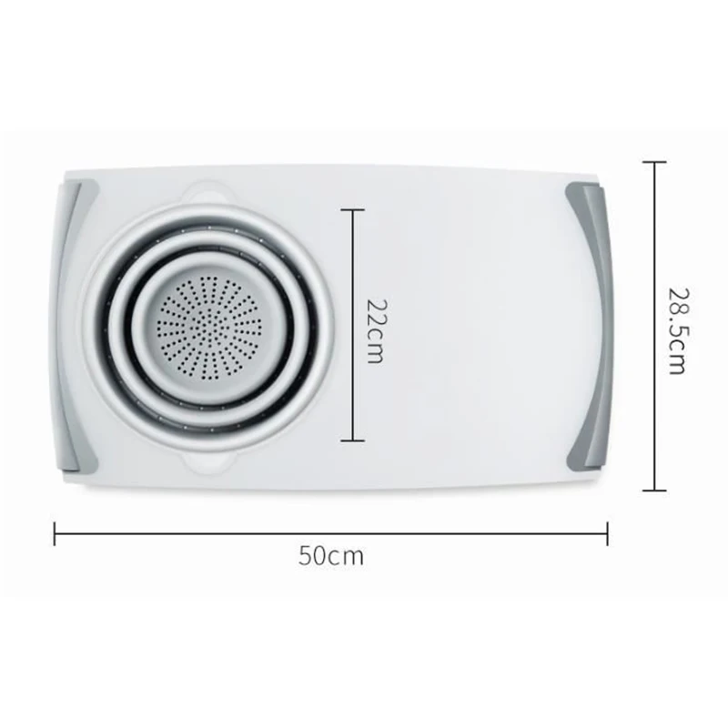 3 IN 1 Multi-Function Sink Drain Basket Cutting Board Filter Rack Vegetable Fruit Storage Holder Chopping Kitchen Tool | Дом и сад